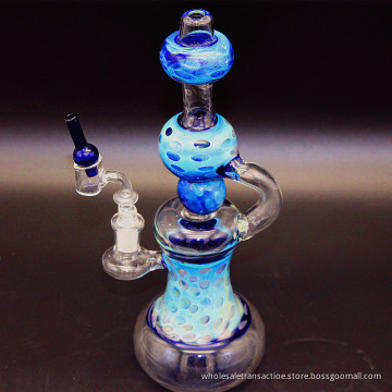 Bong!New Multi colour Glass Water Pipes Fab Egg with Matrix Perc 14.5mm Female Joint Oil Rigs Glass Bongs